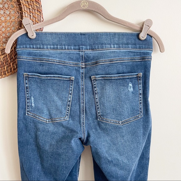 Spanx Distressed High Rise Skinny Jeans - Picture 15 of 16